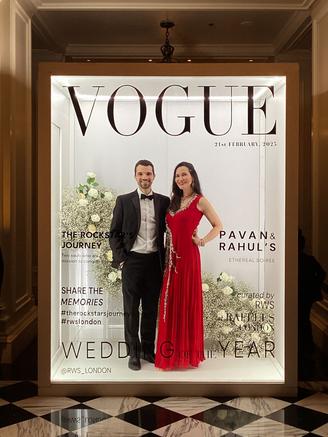 Vogue cover booth