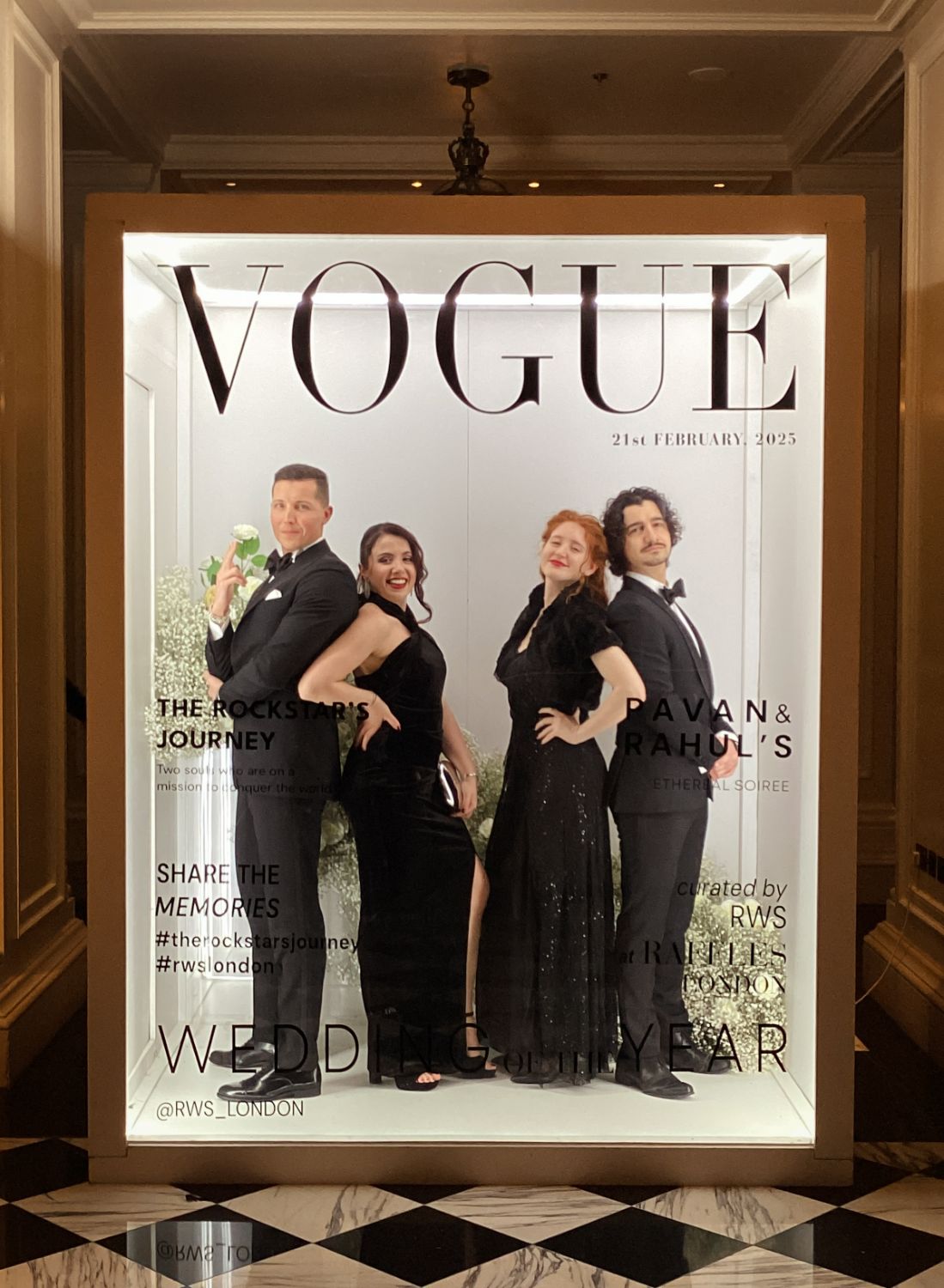 Vogue cover booth group