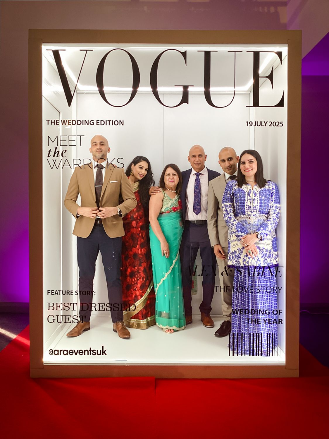 Vogue cover booth group